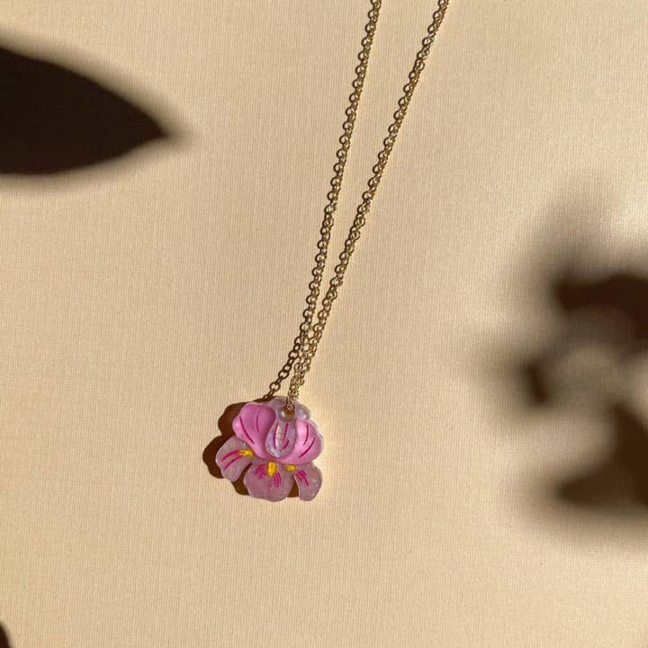 Mini Iris Necklace 