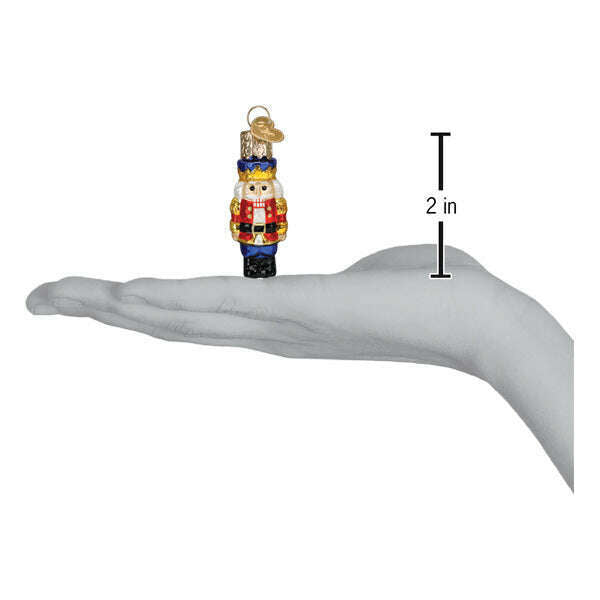 Mini Nutcracker Soldier Ornament