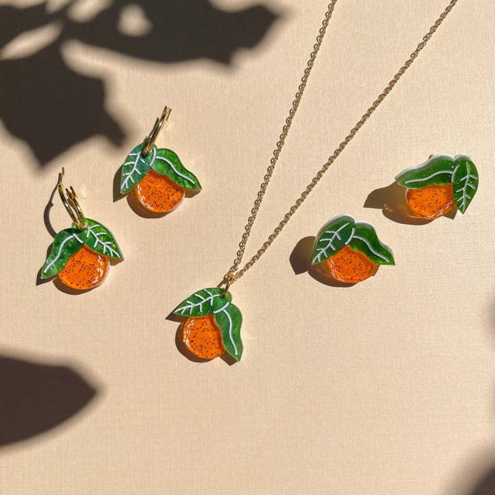Mini Orange Dangle 3
