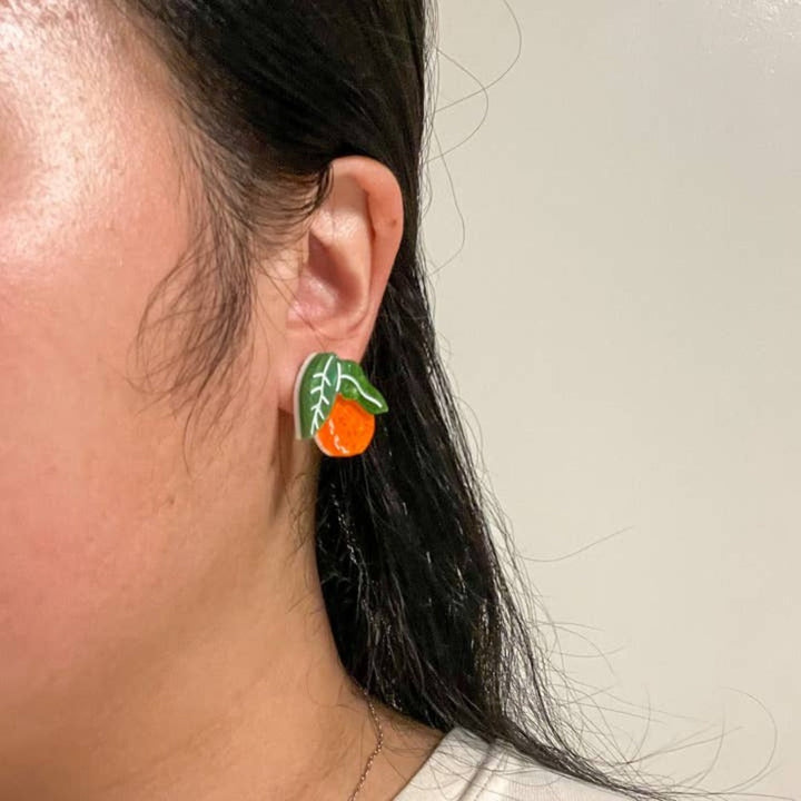 Mini Orange Dangle 1