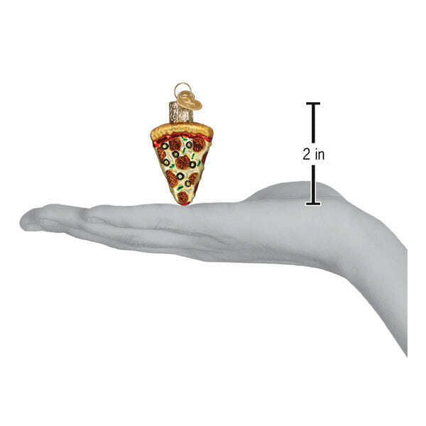 Mini Pizza Slice Ornament