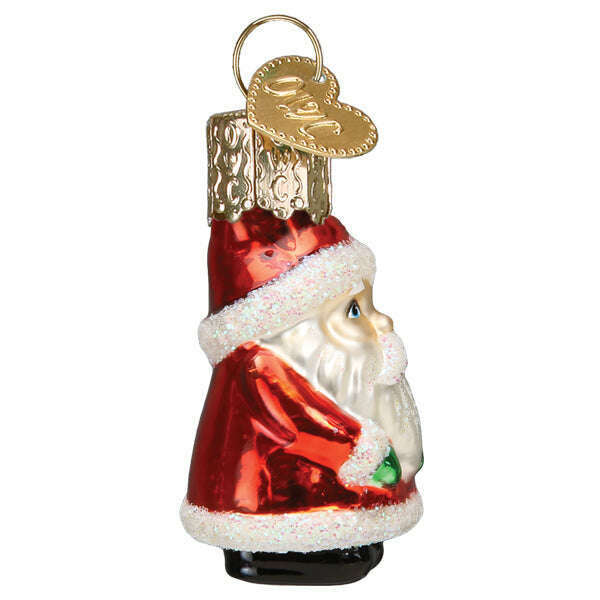 Mini Santa Ornament