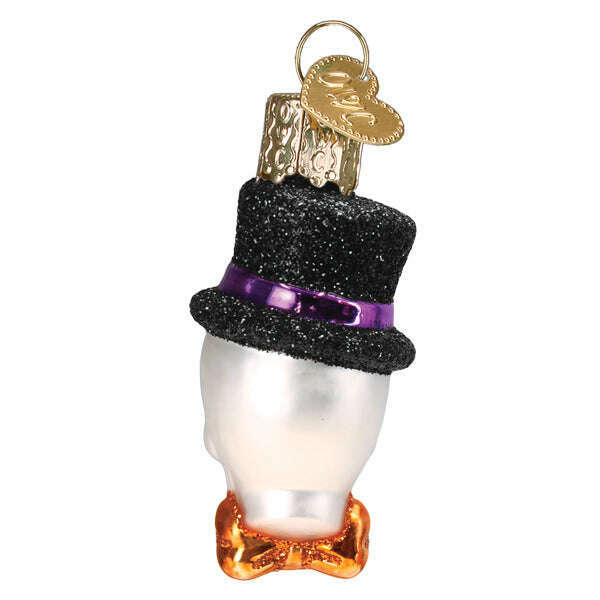Mini Top Hat Skeleton Ornament