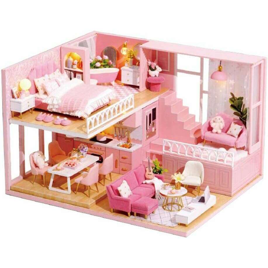 Miniature Wizardi Roombox Kit - Romantic Story Dollhouse Kit