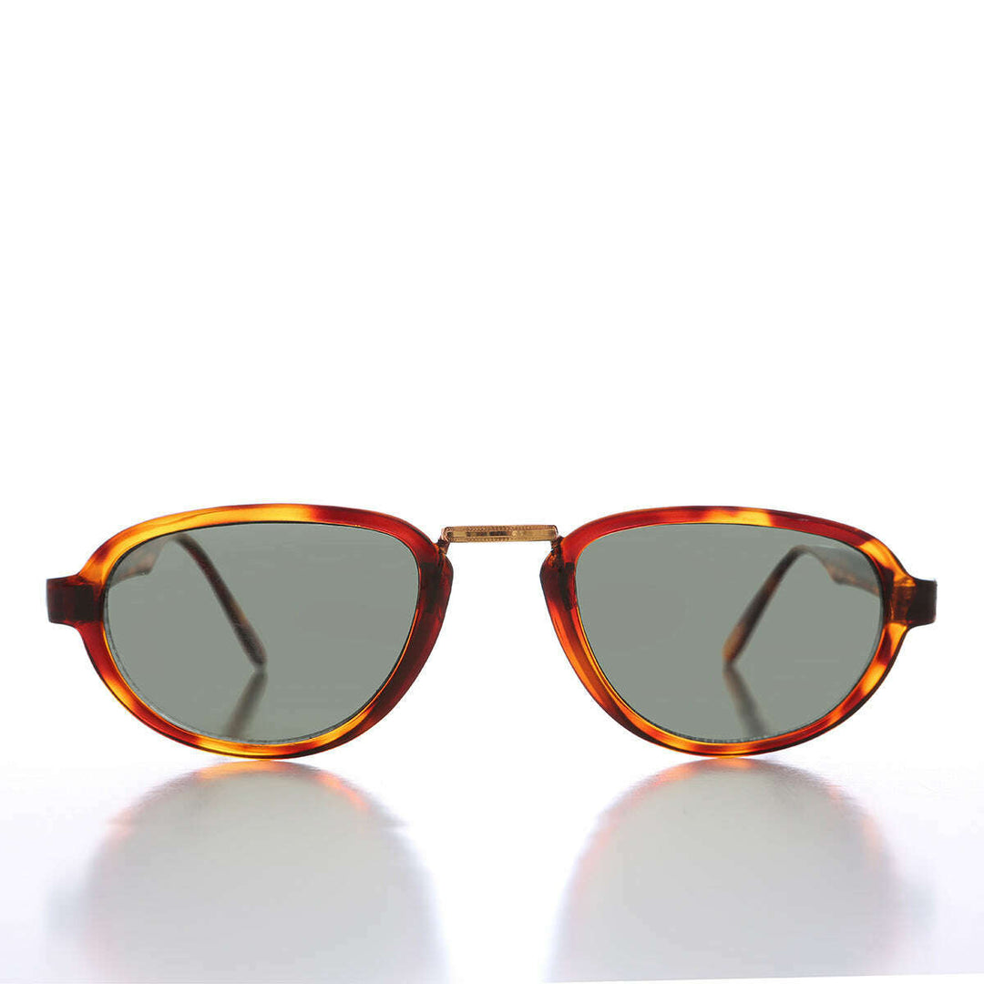 Minimalist Sunglasses with Metal Bridge - Bell