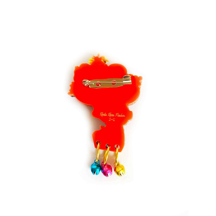 Miss Tutty Fruity Brooch by Rosie Rose Parker