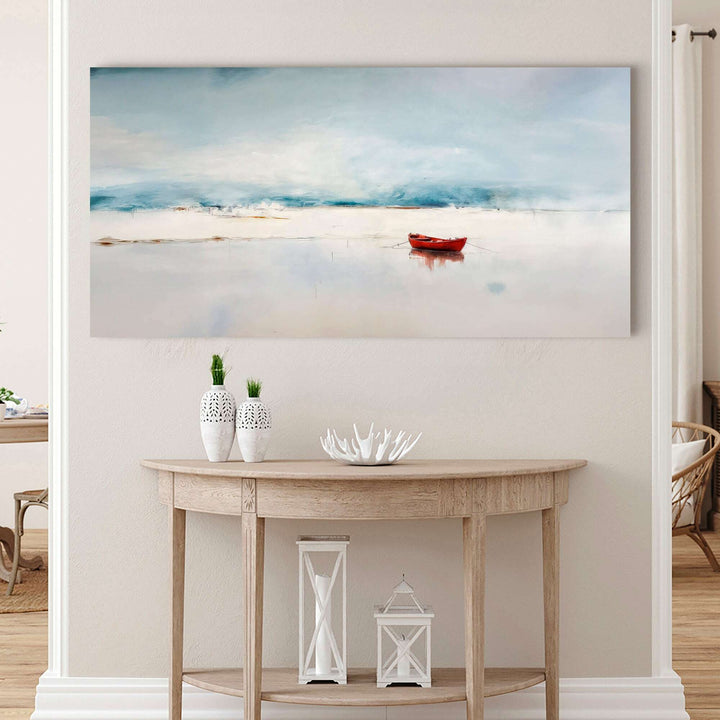 Misty Morning Abstract Wall Art