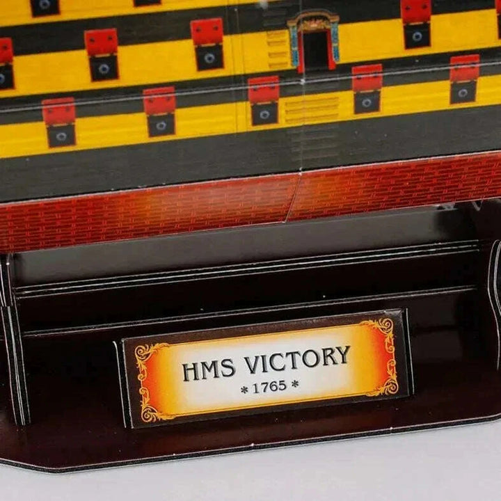 Model Ship Kit - HMS Victory Battleship. Papercraft 3D Puzzle