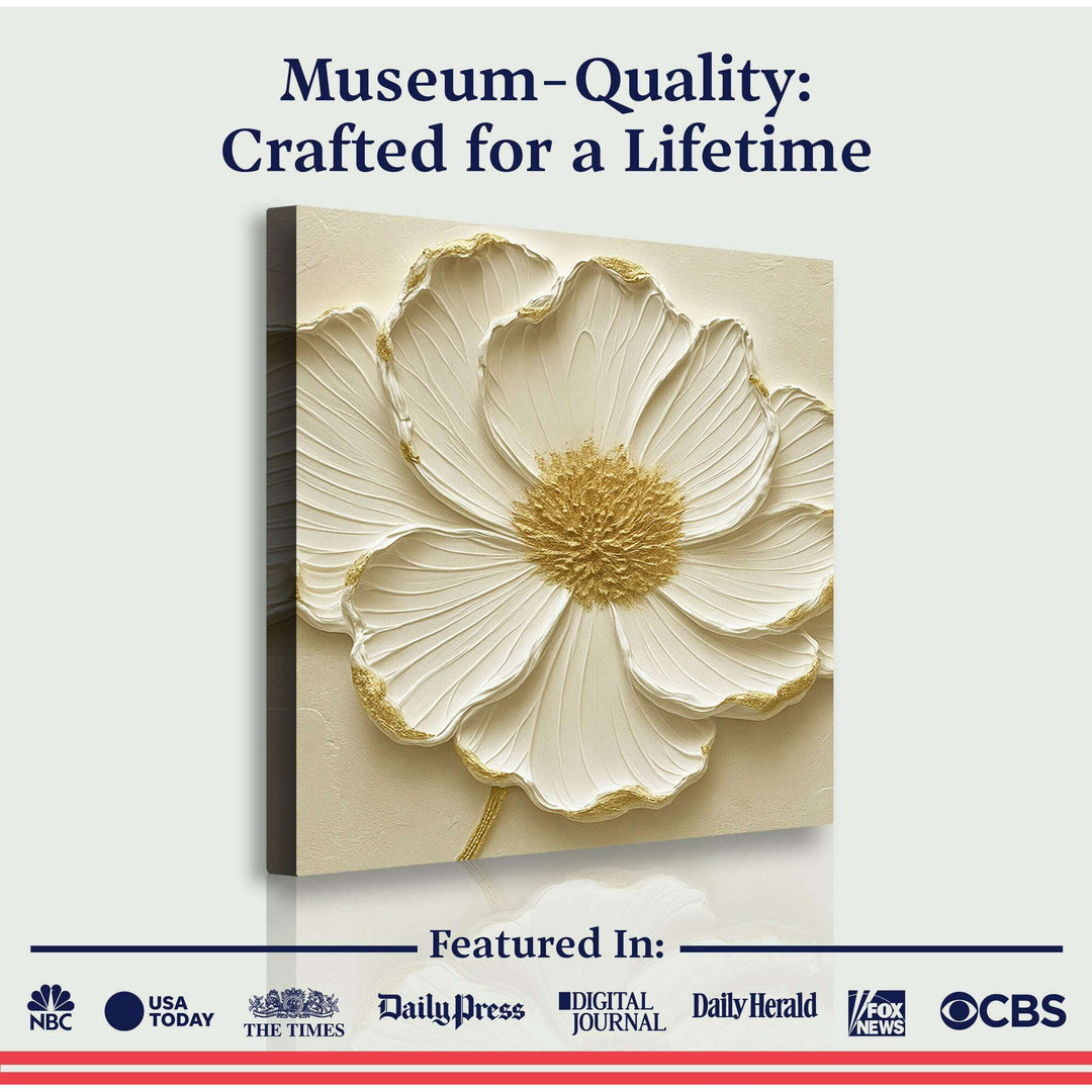 Modern Abstract Flower Wall Art