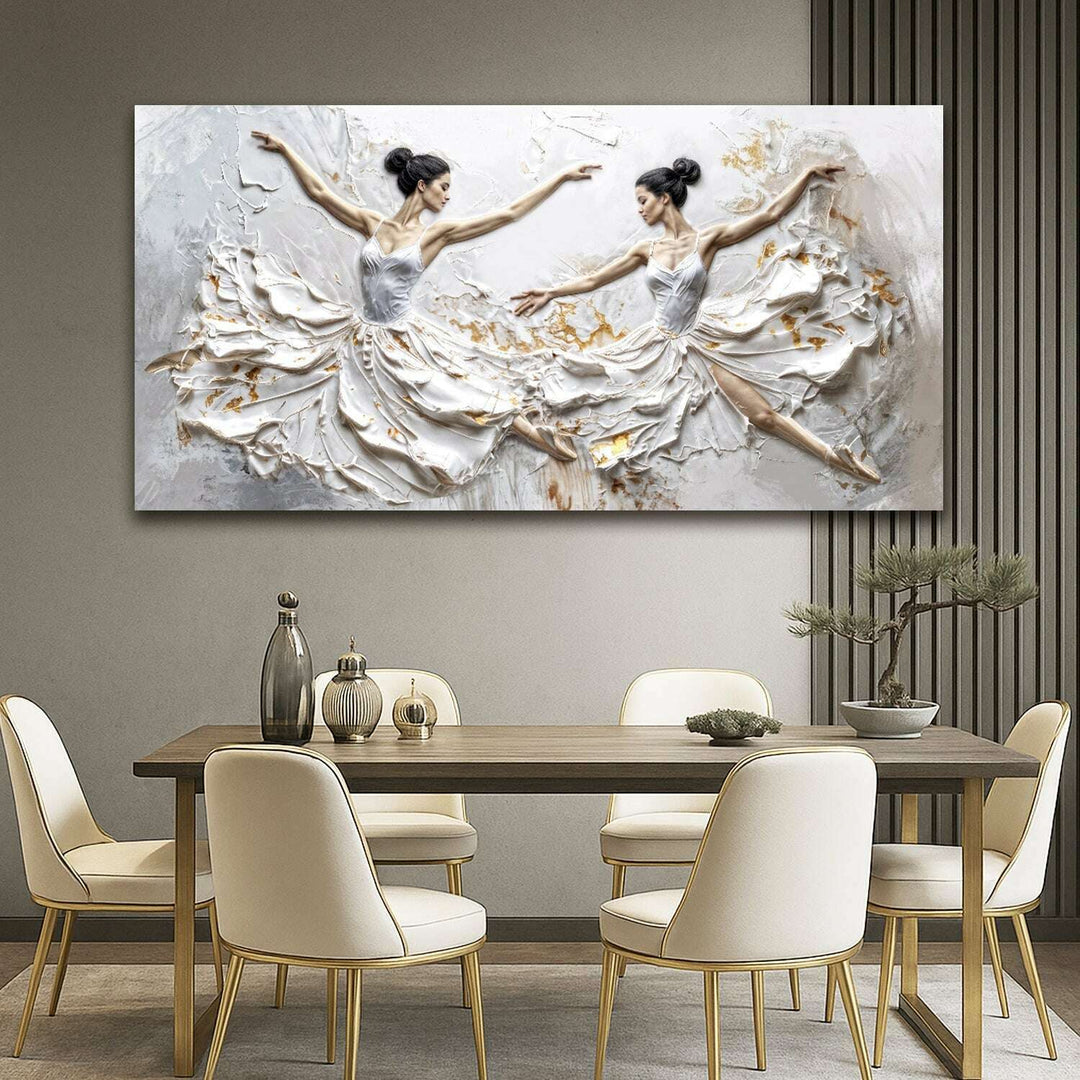 Modern Ethereal Dancers Wall Art