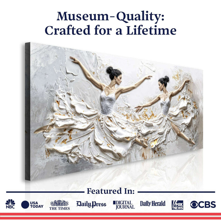 Modern Ethereal Dancers Wall Art