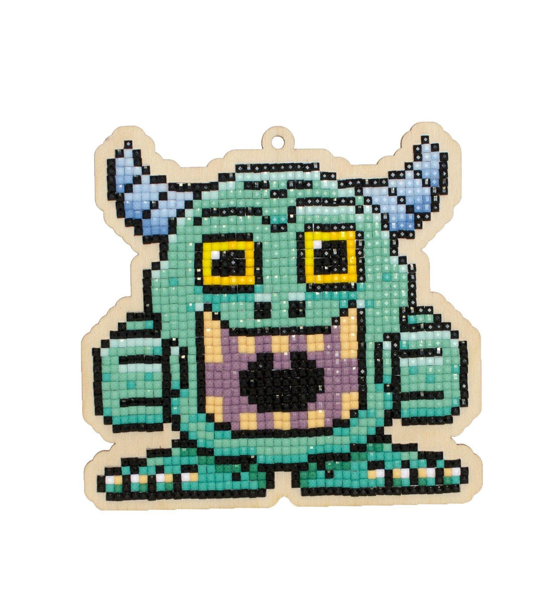 Monster WWP294 Diamond Painting on Plywood Kit