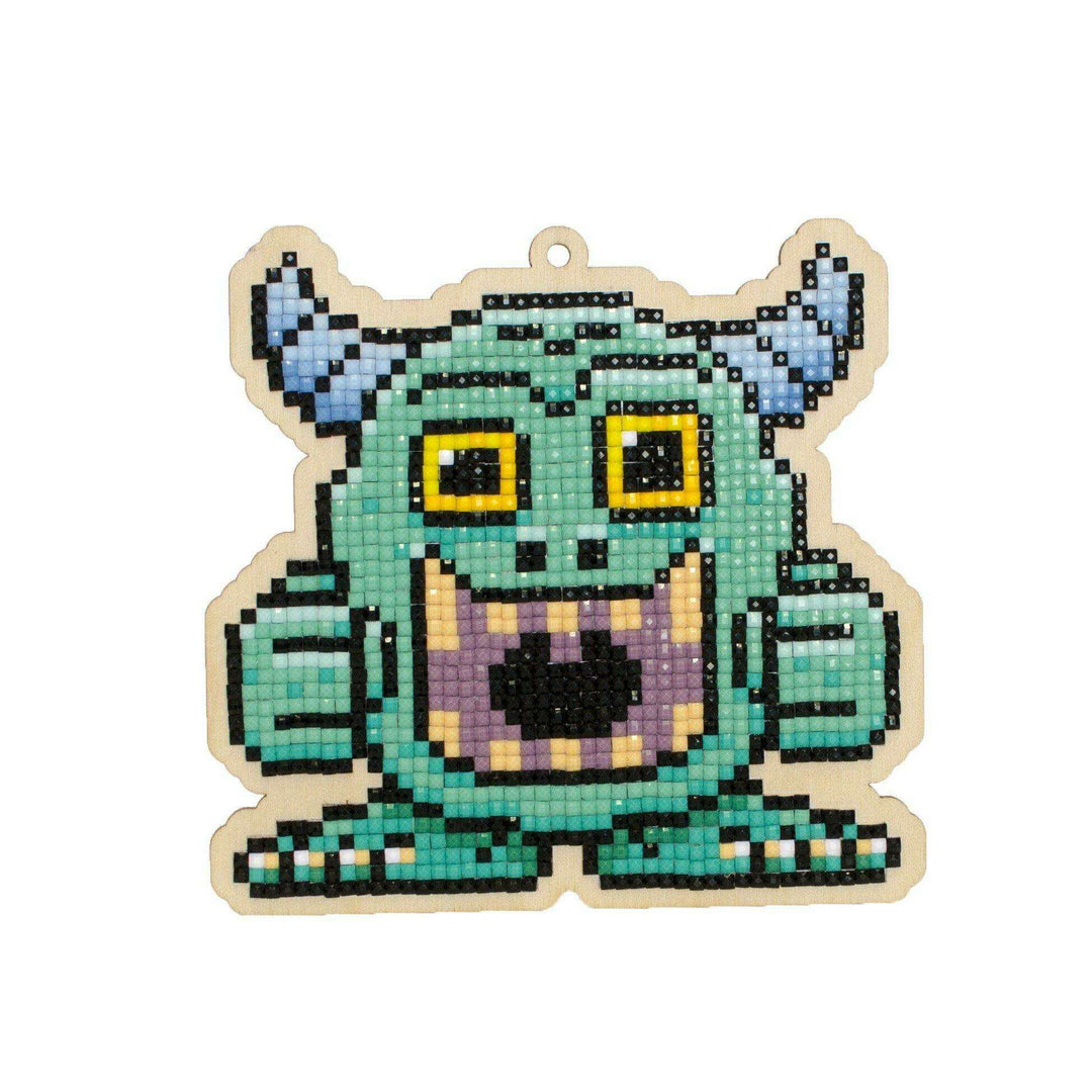 Monster WWP294 Diamond Painting on Plywood Kit