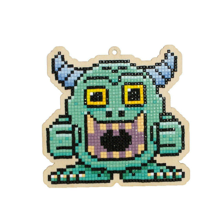 Monster WWP294 Diamond Painting on Plywood Kit