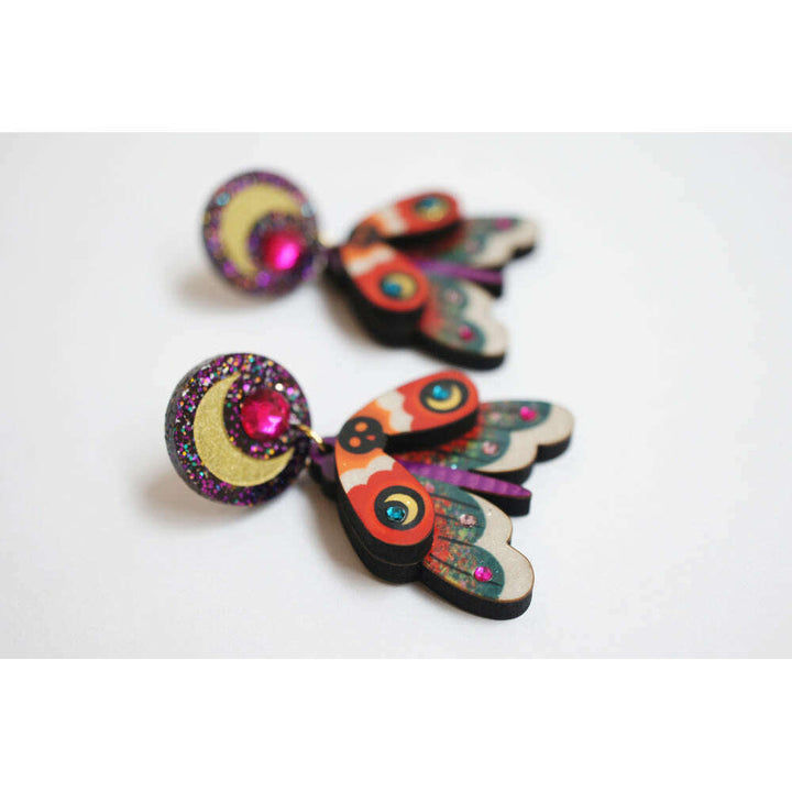 Moth Earrings by Laliblue – view 2
