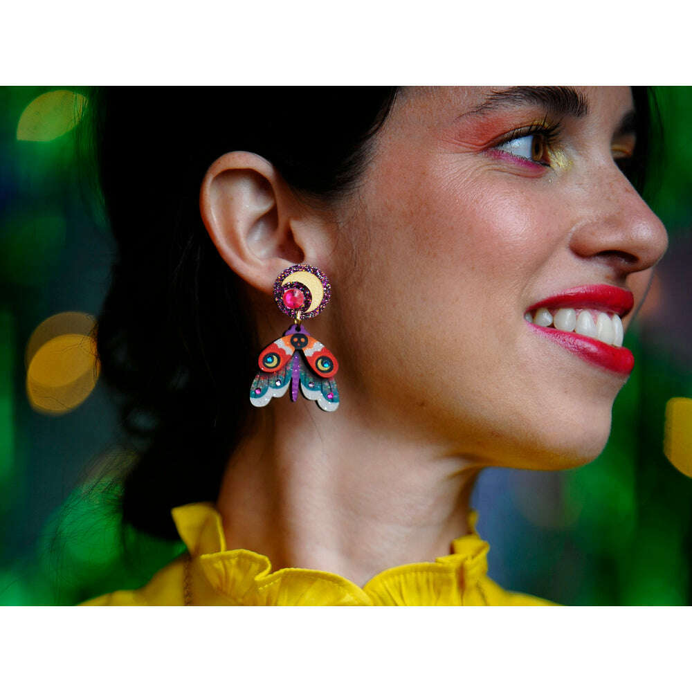 Moth Earrings by Laliblue – view 3