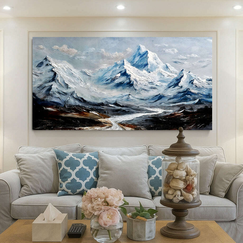 Mountain Minimalist Wall Art II