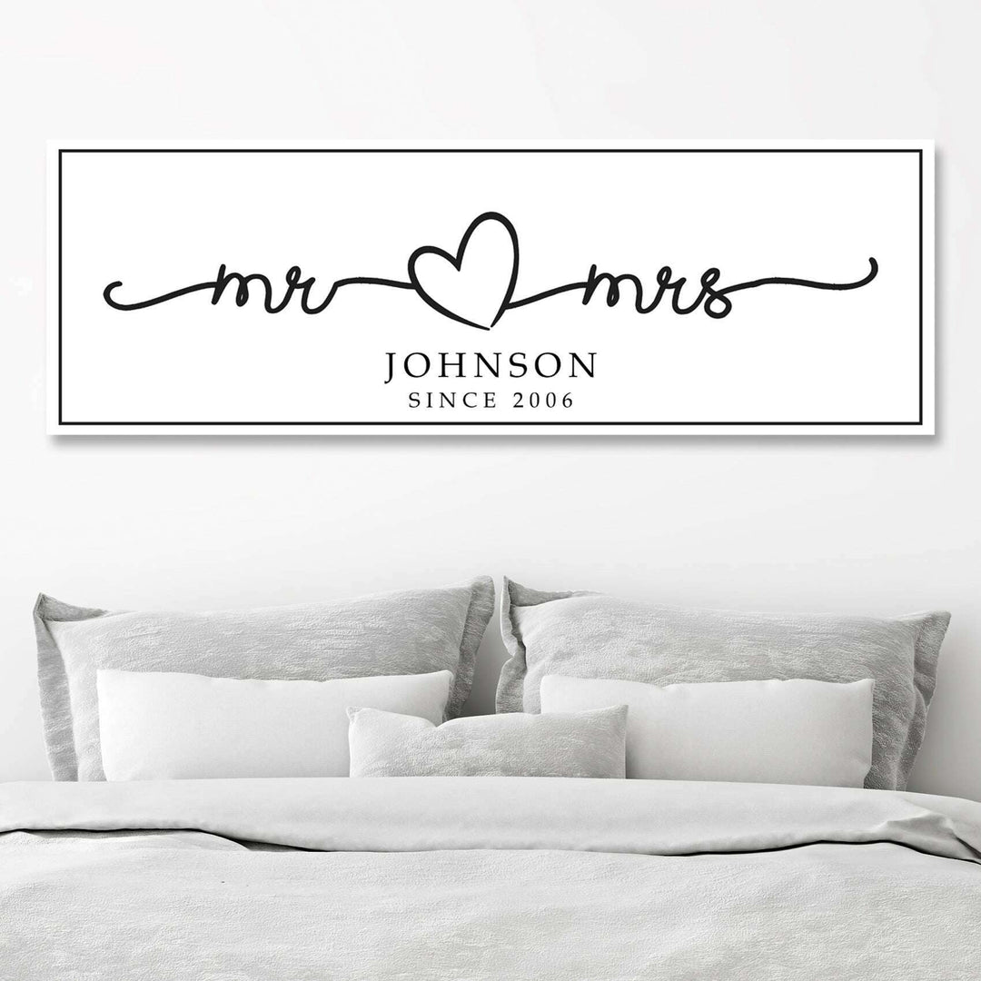 Mr. And Mrs. Sign