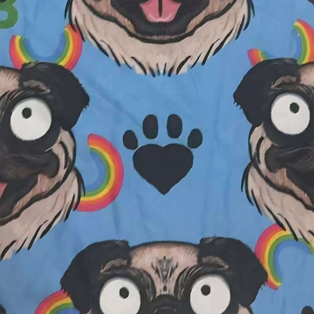 Mr. Pug Exclusive Leggings - High-quality Handcrafted Vibrant Dog Mom Canine Dogs Pugs