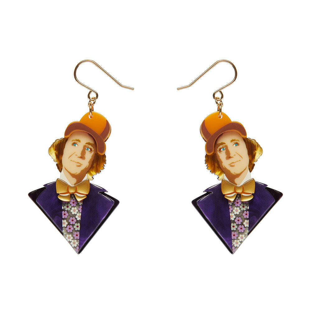 Mr Wonka Drop Earrings by Erstwilder