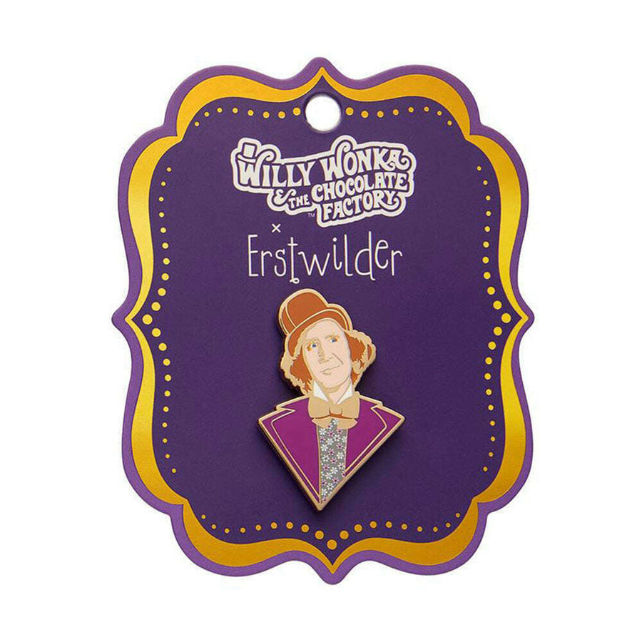 Mr Wonka Enamel Pin by Erstwilder