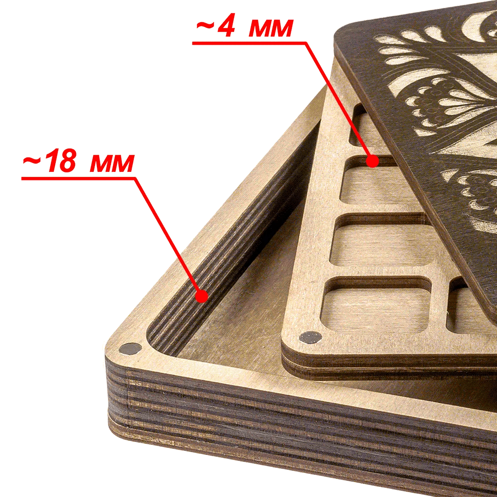 Multilayer bead organizer FLZB-088