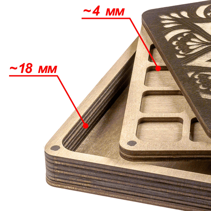 Multilayer bead organizer FLZB-088