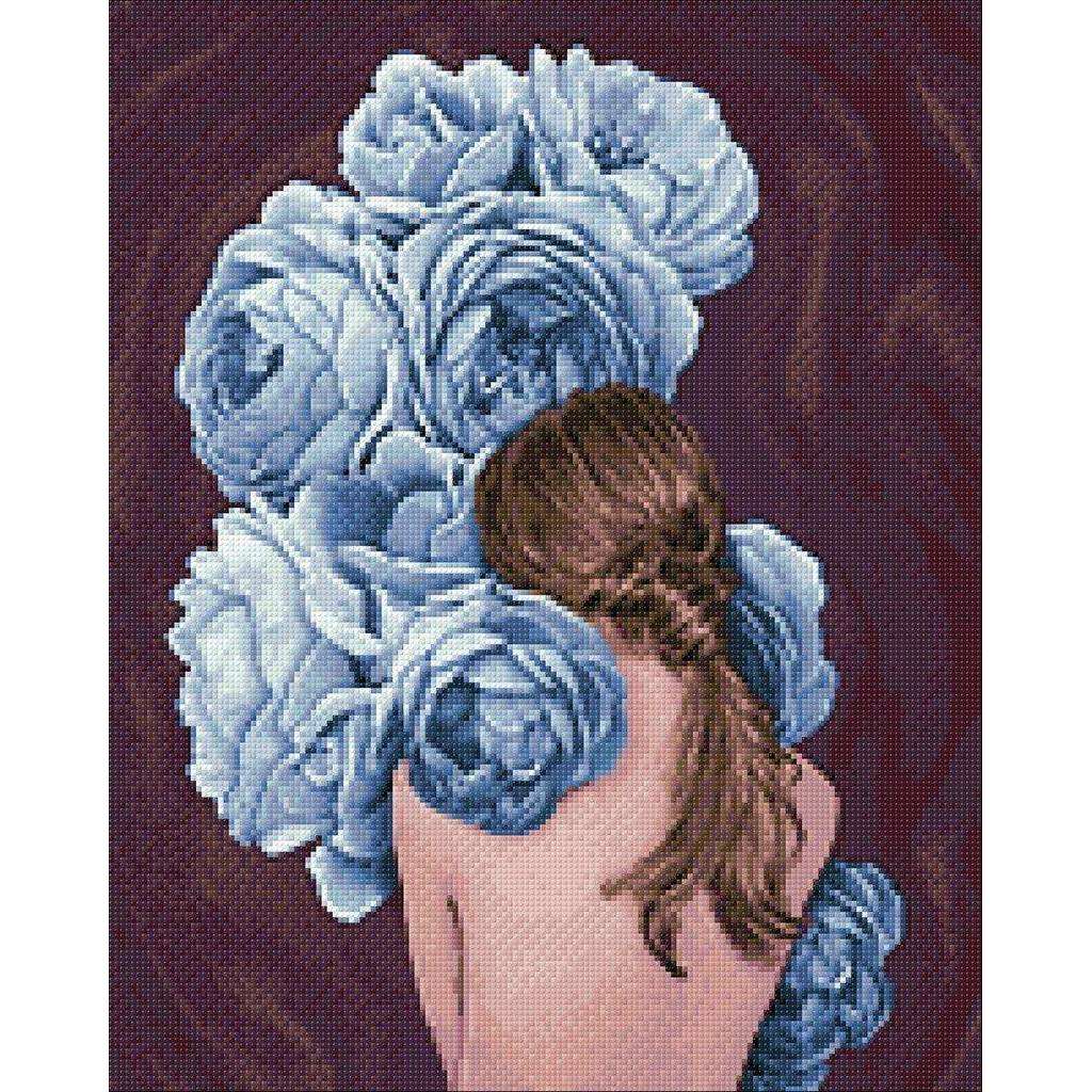 Music of Flowers CS2522 15.8 x 19.7 inches Crafting Spark Diamond Painting Kit