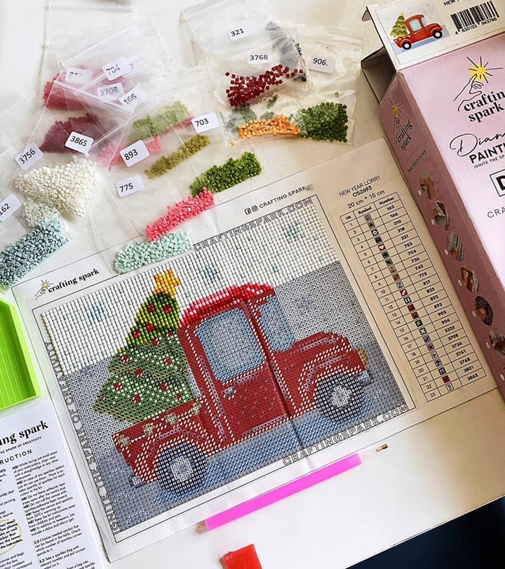 Musician CS302 5.9 x 7.9 inches Crafting Spark Diamond Painting Kit