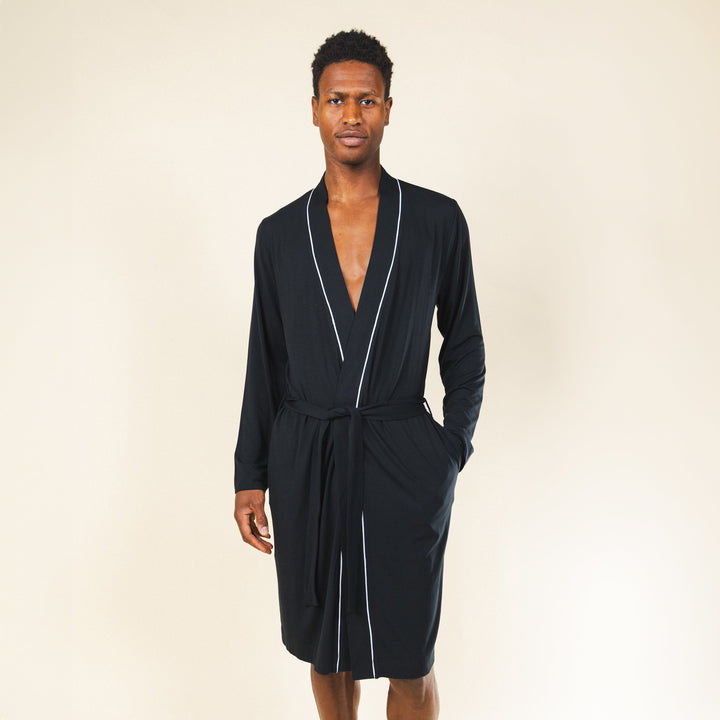 The Threat Level Midnight | Black Long Modal Robe
