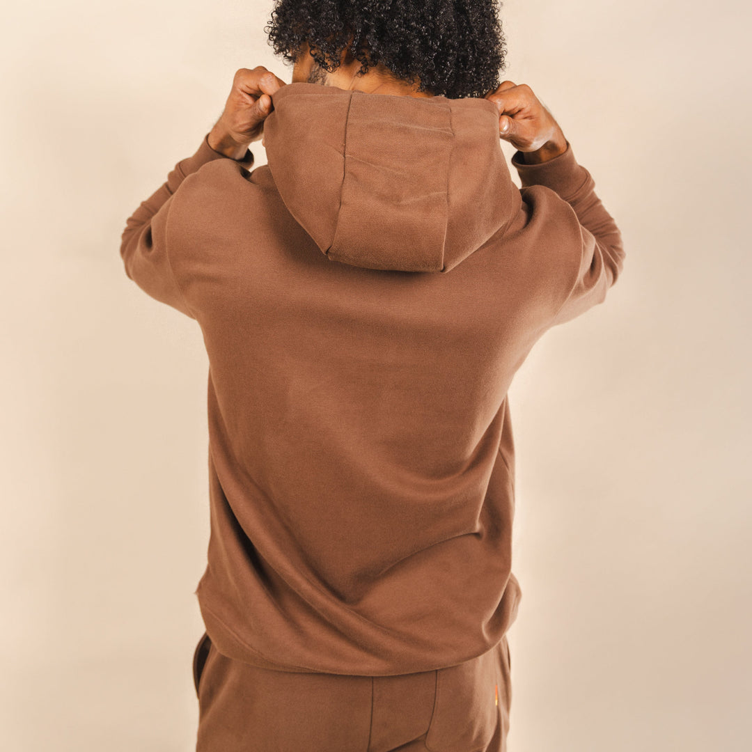 The Mustang | Brown Sexy Terry™ Men’s Lounge Hoodie