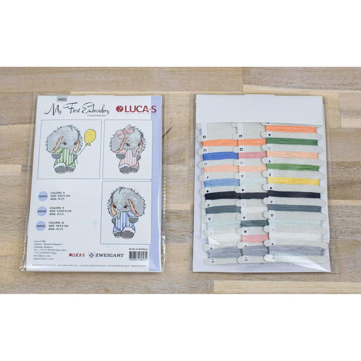 My First Embroidery M04L Counted Cross-Stitch Kit