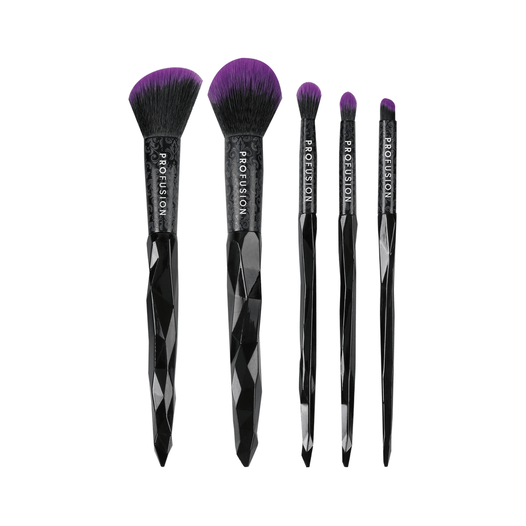 Mystic Blend-5 PC Face & Eye Brush Set