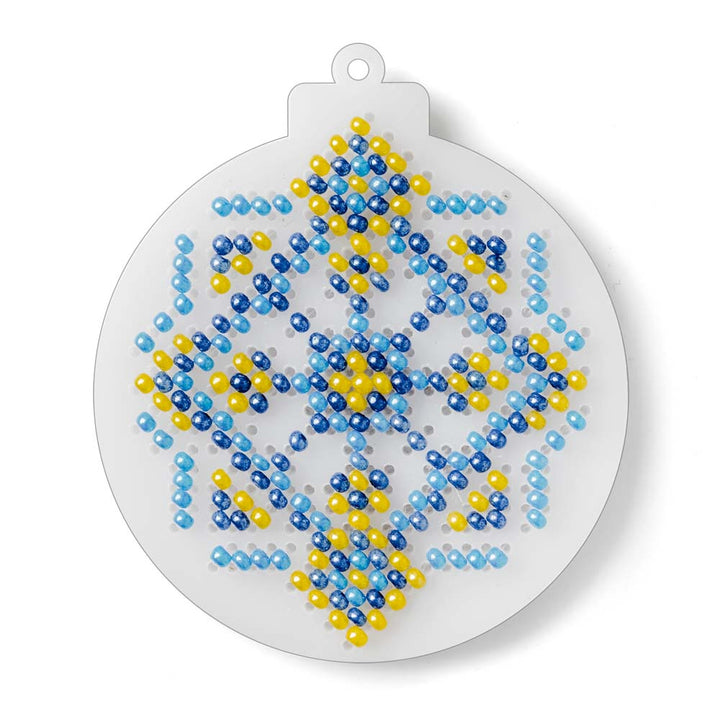 Set for embroidery with beads on a plastic base FLPL-095