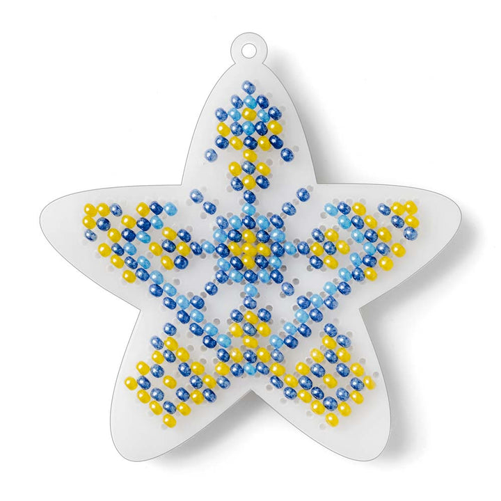 Set for embroidery with beads on a plastic base FLPL-095