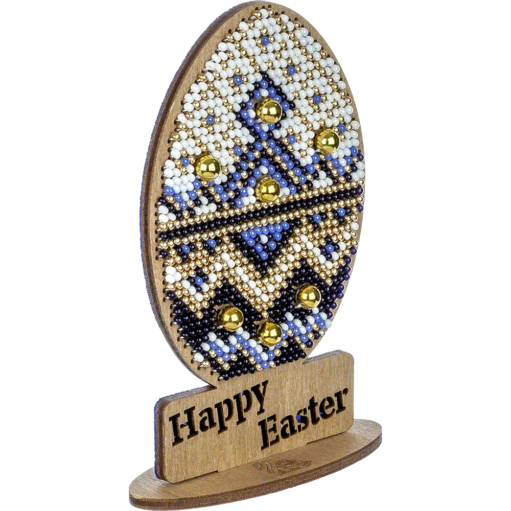 Bead embroidery kit on wood FLK-436