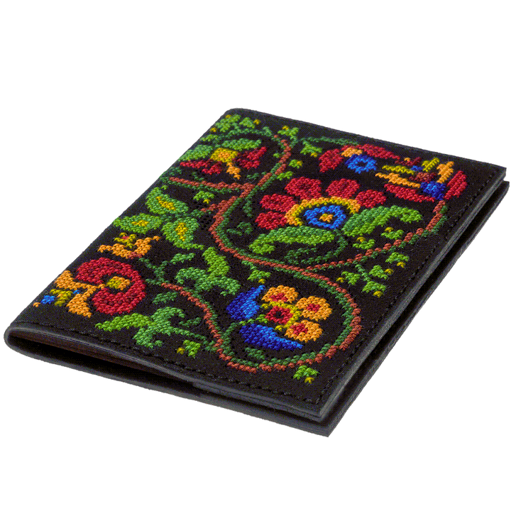 Cross-stitch kit on artificial leather FLHL-043