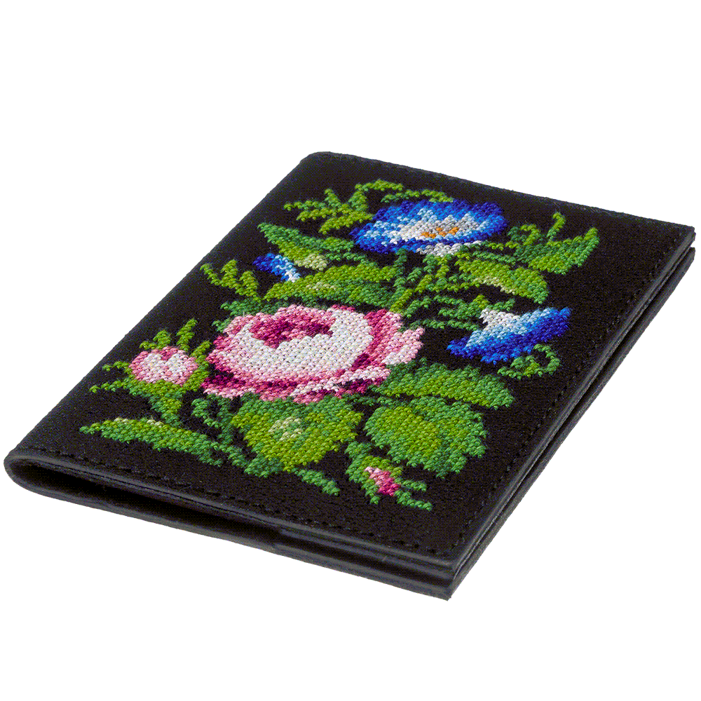 Cross-stitch kit on artificial leather FLHL-044