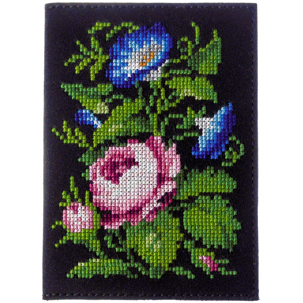 Cross-stitch kit on artificial leather FLHL-044