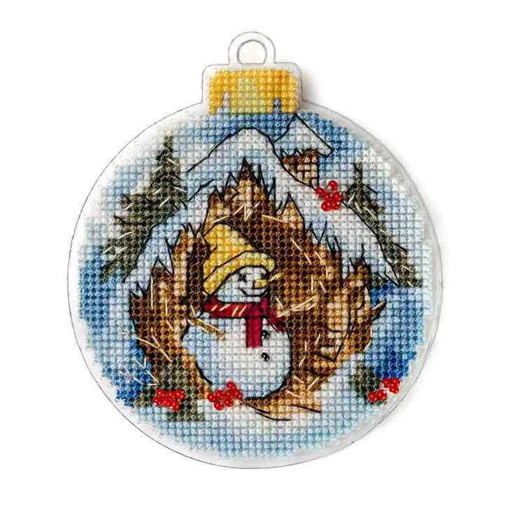 Cross-stitch kits on a plastic base FLX-010