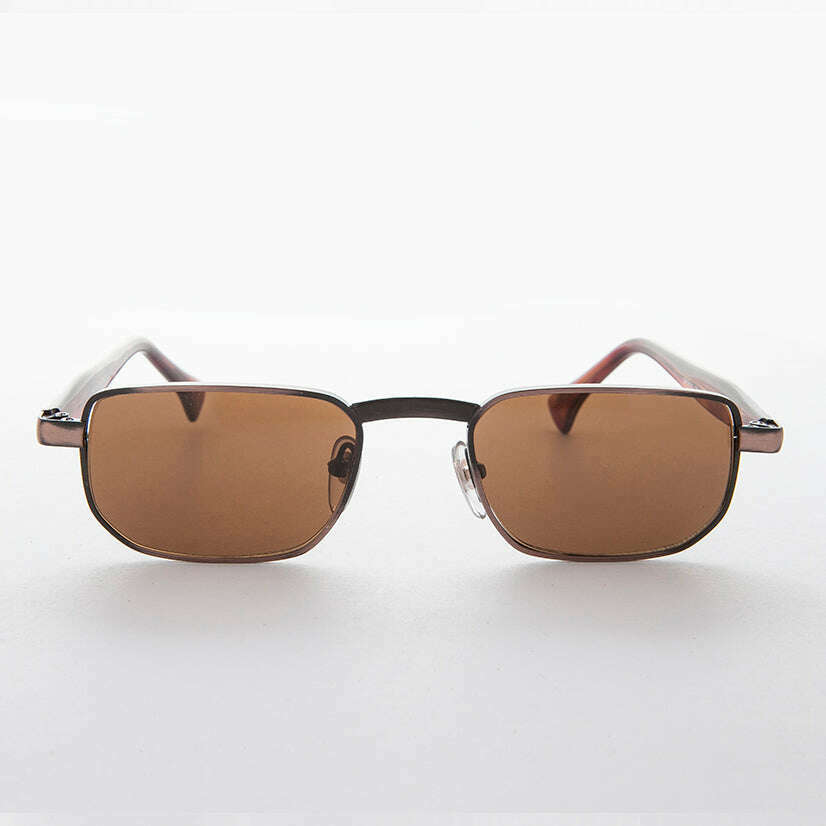 Narrow Rectangular 90s Vintage Sunglass - Clint