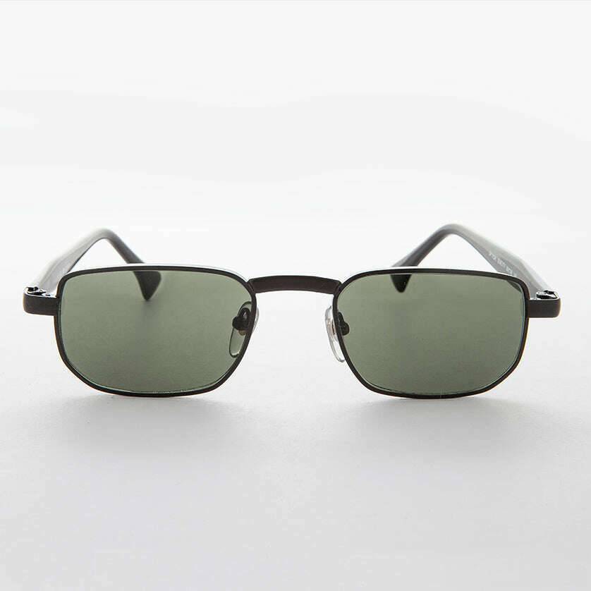 Narrow Rectangular 90s Vintage Sunglass - Clint