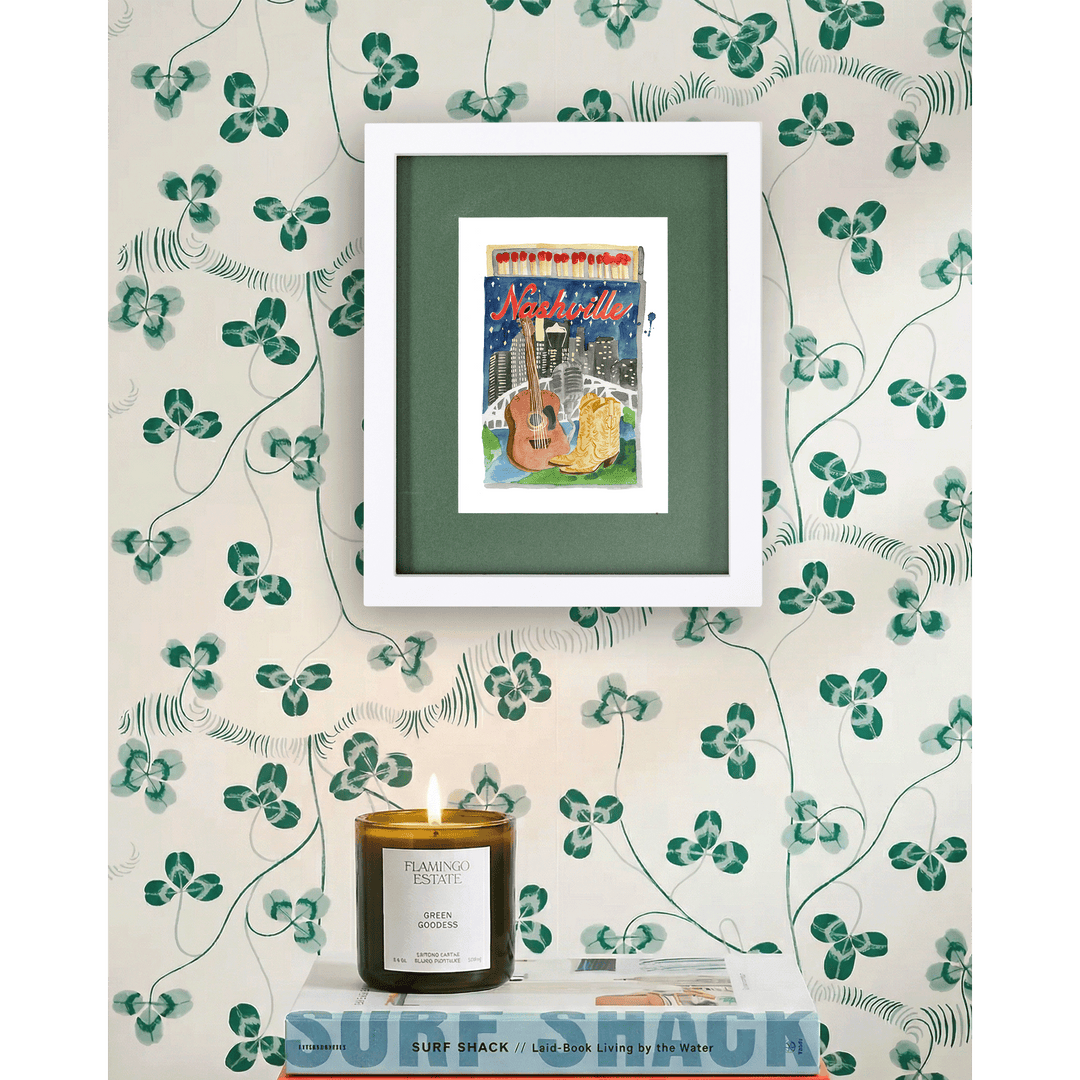 Nashville Matchbook Art Print