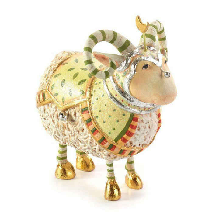 Nativity Manger Ram Figure by Patience Brewster