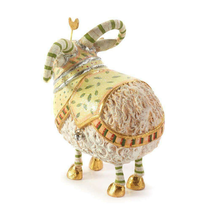 Nativity Manger Ram Figure by Patience Brewster – view 2