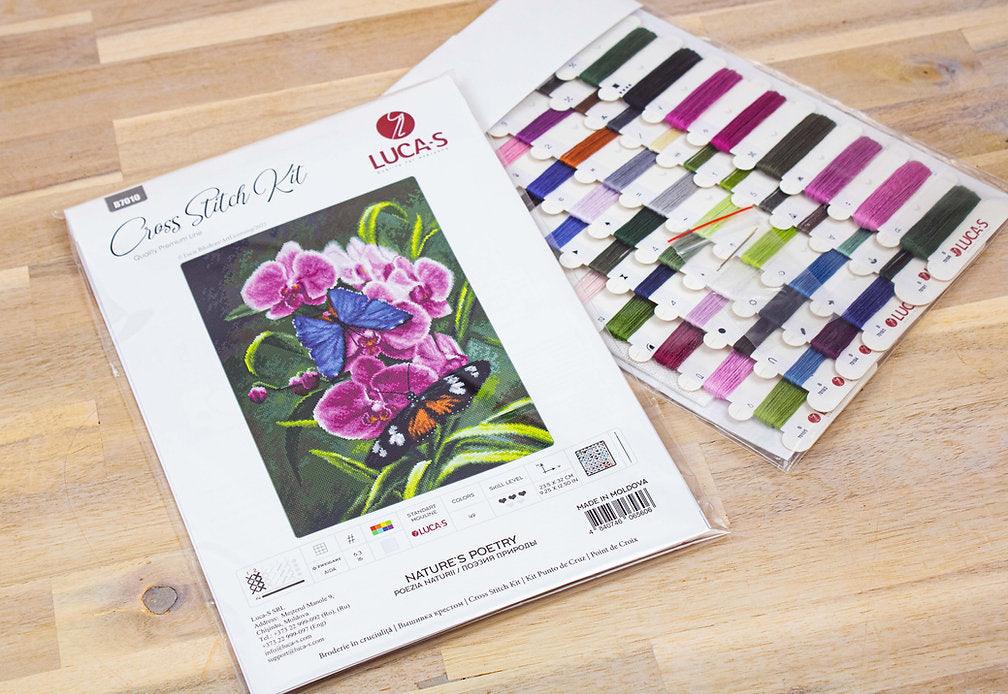 Nature's Poetry B7010L Counted Cross-Stitch Kit