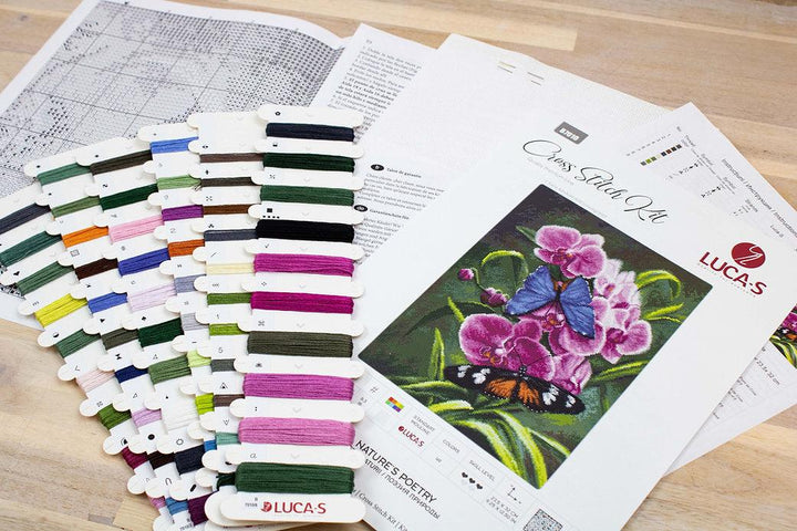 Nature's Poetry B7010L Counted Cross-Stitch Kit