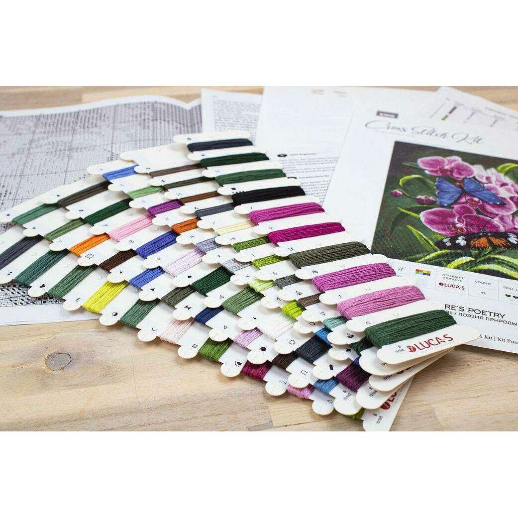 Nature's Poetry B7010L Counted Cross-Stitch Kit