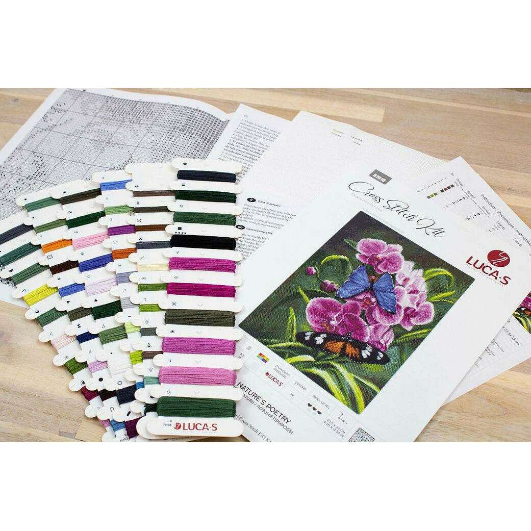 Nature's Poetry B7010L Counted Cross-Stitch Kit