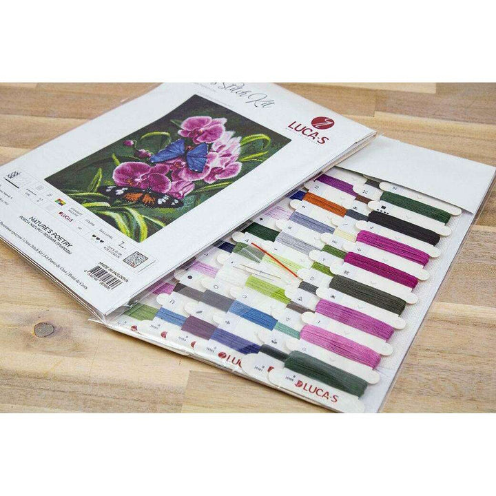 Nature's Poetry B7010L Counted Cross-Stitch Kit